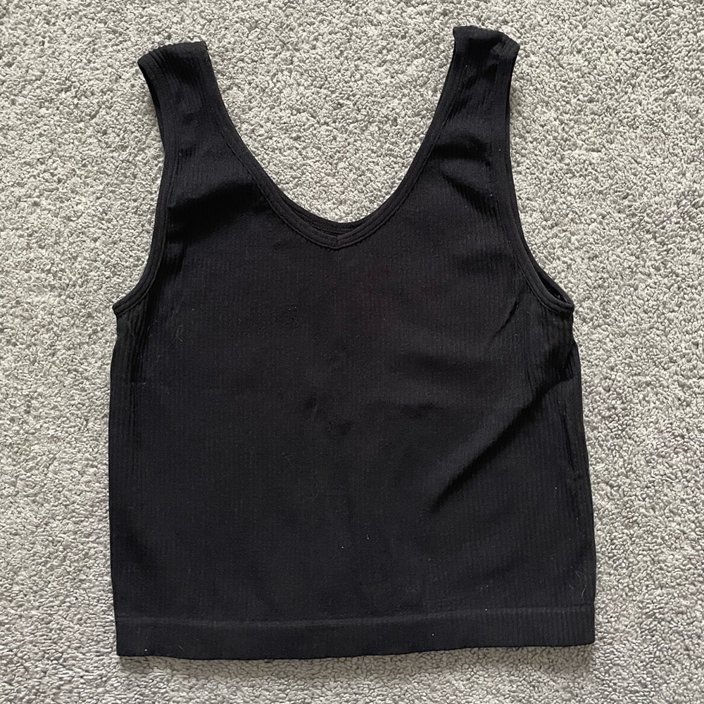 Classic Black Sleeveless Top
